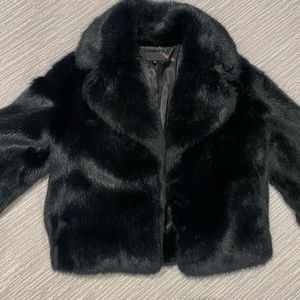 Nili Lotan Faux Fur Jacket XS